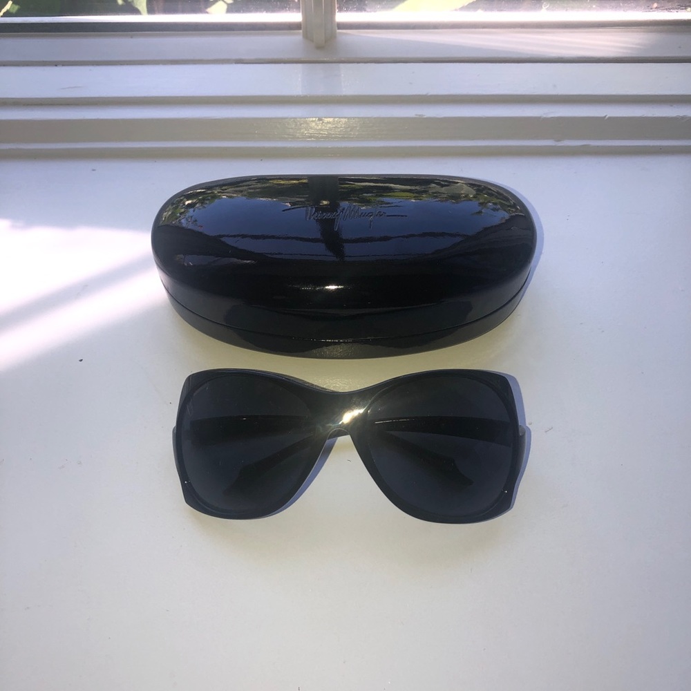 Thierry Mugler Black Sunglasses